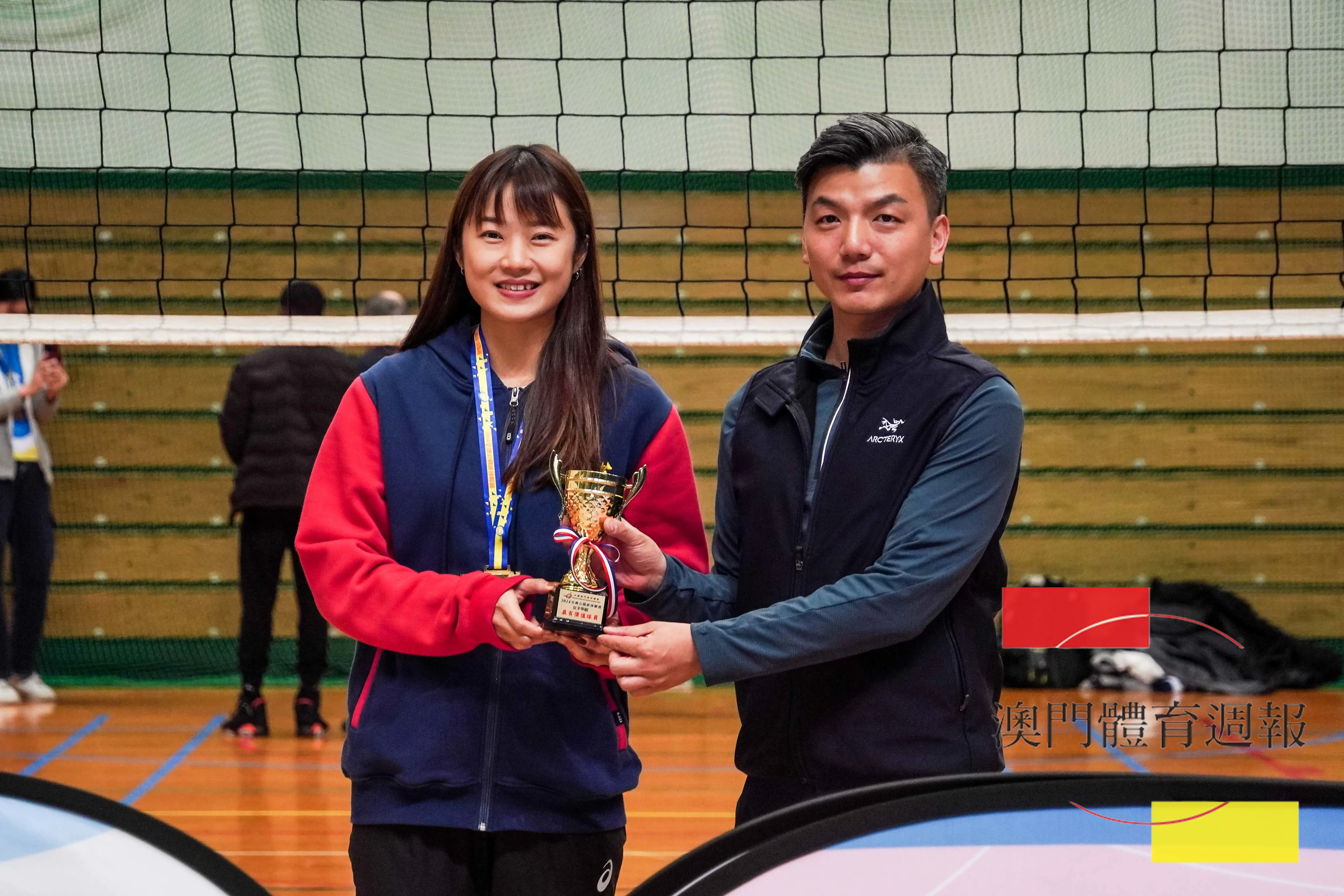 紅藍梁安盈奪女甲MVP獎項.jpg