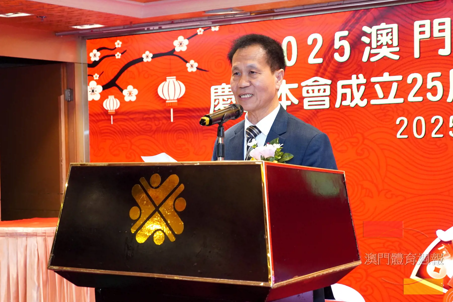 梁忠靈介紹到總會舉辦的多元化活動.jpg