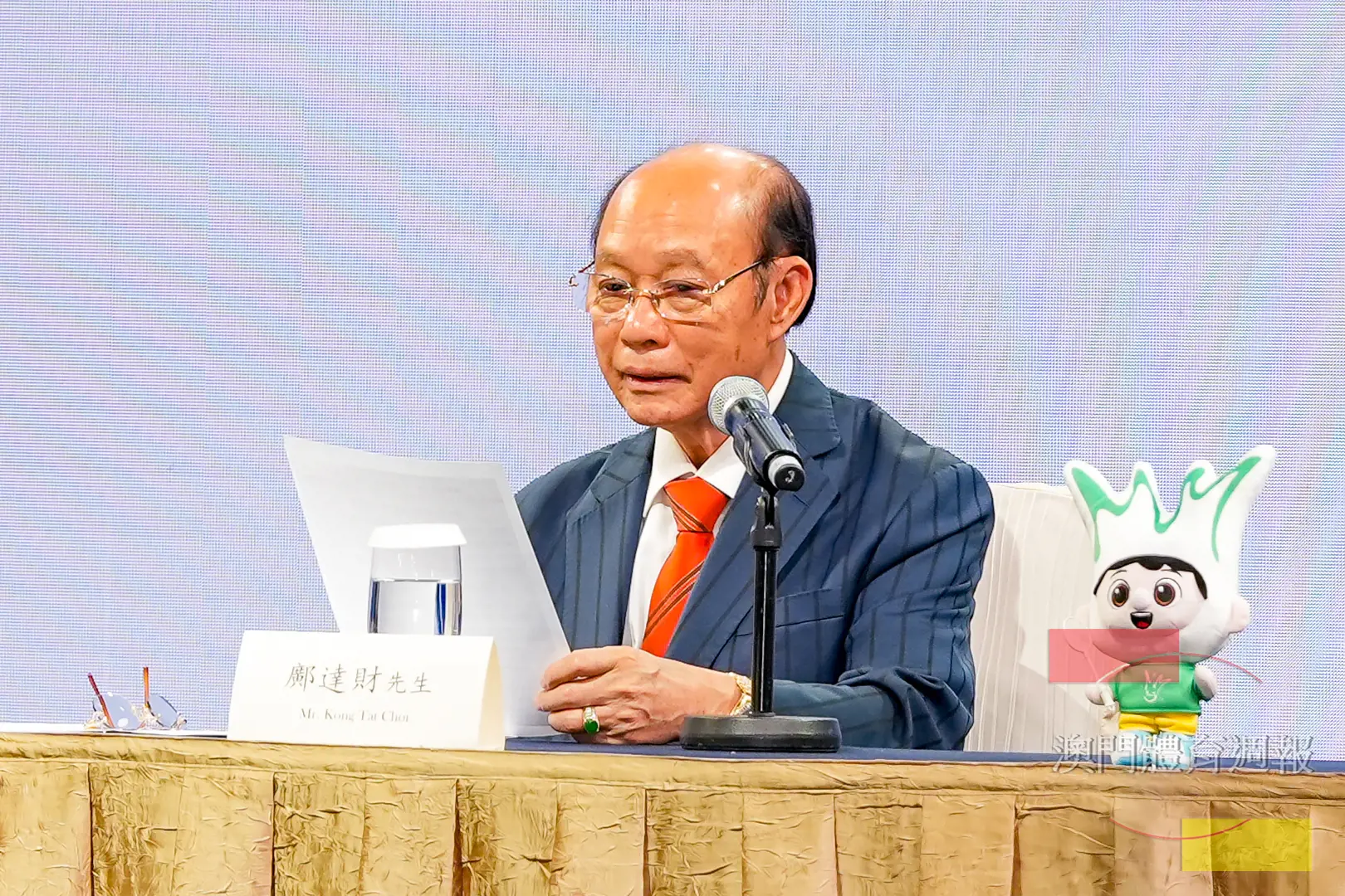 鄺達財表示舉辦公開賽有助提升本澳運動員發展.jpg