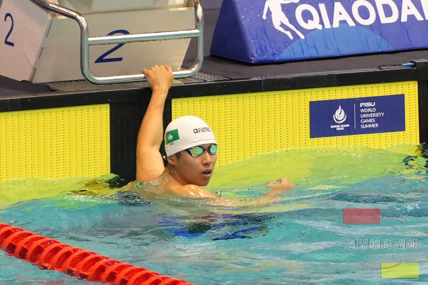 上月刷新五十自澳績的吳致軒參戰澳門錦標賽.jpg