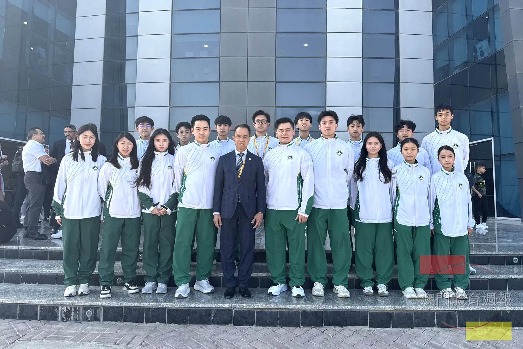 空手道代表隊派出14運動員3教練3裁判1領隊參賽.jpg