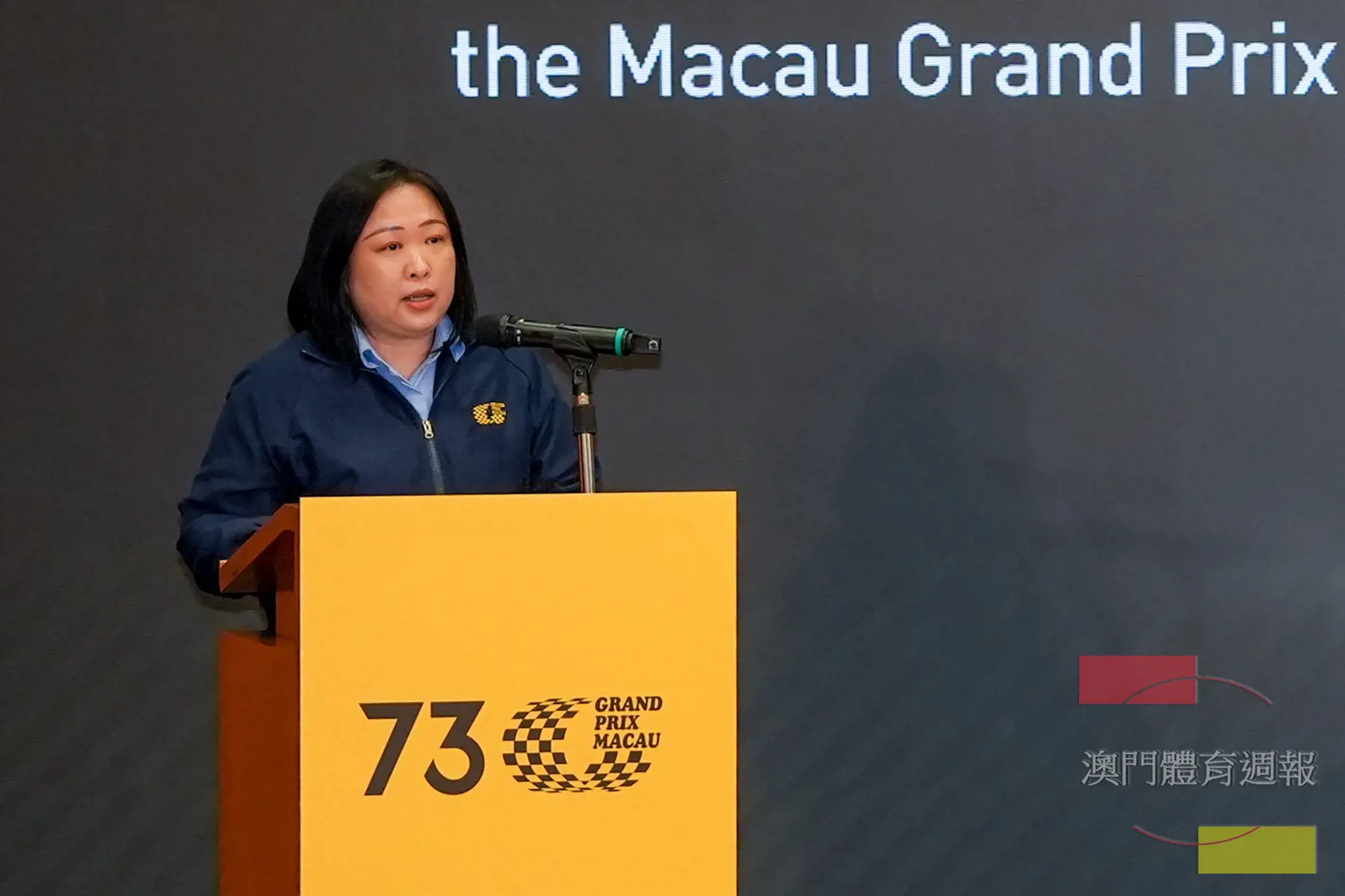 大賽車組委會協調員李詩靈受訪時表示目前門票銷量已超過七成.jpg